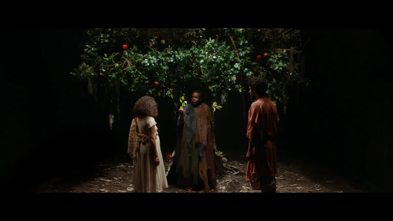 Lilith, Adam and Eve in front of the Tree of the Knowledge - Bruno Safadi