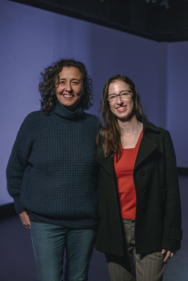 Mirela Kruel e Cristiane Oliveira - diretora - Carla Damiani